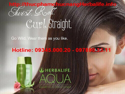 Herbalife Aqua cho mái tóc tràn đầy sức sống