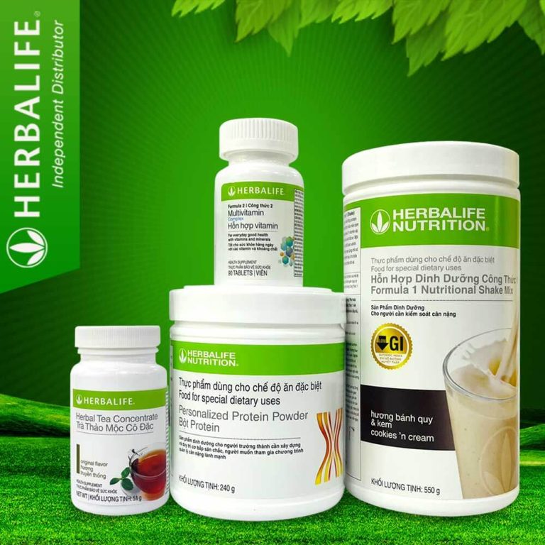 Bộ 4 giảm cân Herbalife hỗ trợ giảm cân nâng cao