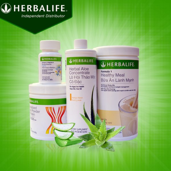 Bộ 4 sản phẩm Herbalife hỗ trợ tăng cân nhanh