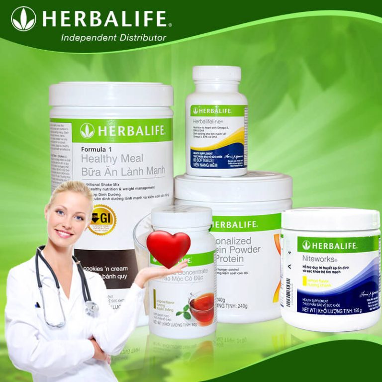 Bộ 5 chăm sóc tim mạch Herbalife